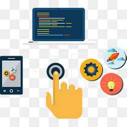 解鎖創(chuàng)意 千庫網(wǎng)PNG素材，打造專屬卡通手機(jī)界面